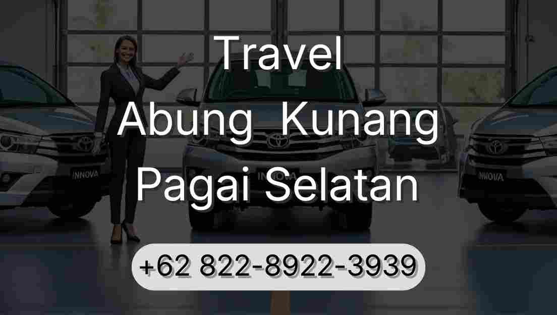 Travel Abung  Kunang Pagai Selatan