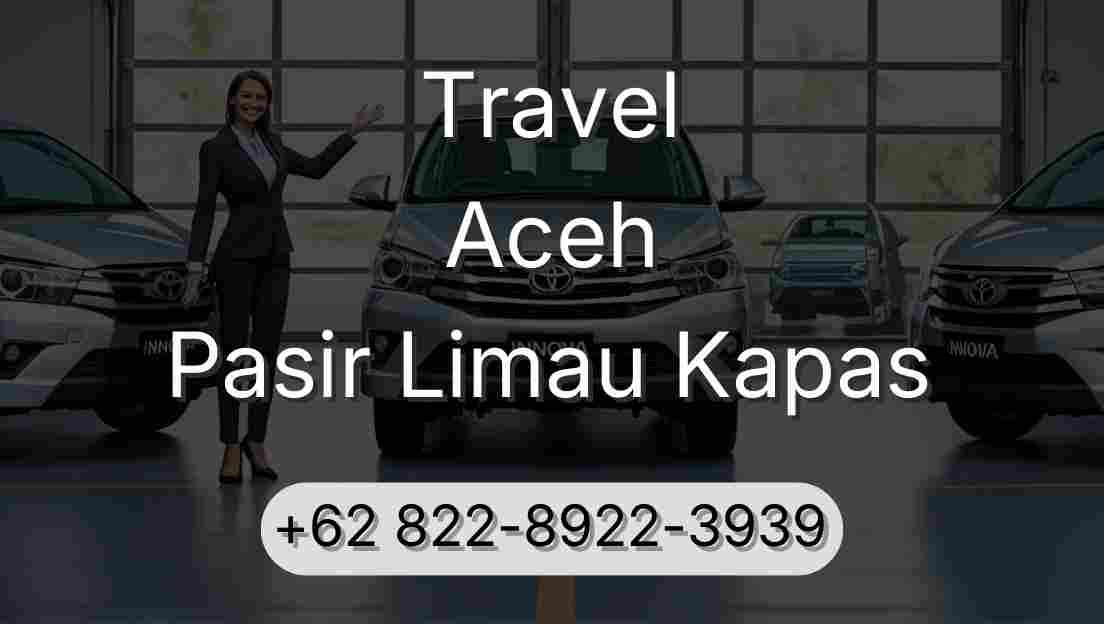 Travel Aceh Pasir Limau Kapas