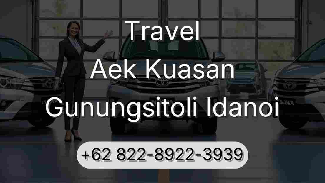 Travel Aek Kuasan Gunungsitoli Idanoi
