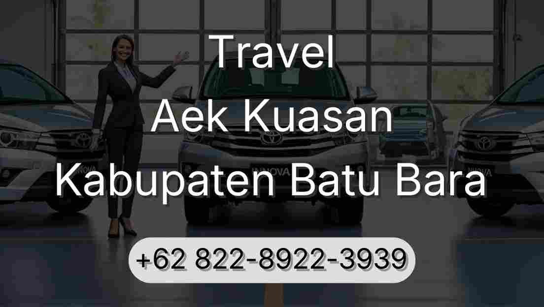 Travel Aek Kuasan Kabupaten Batu Bara