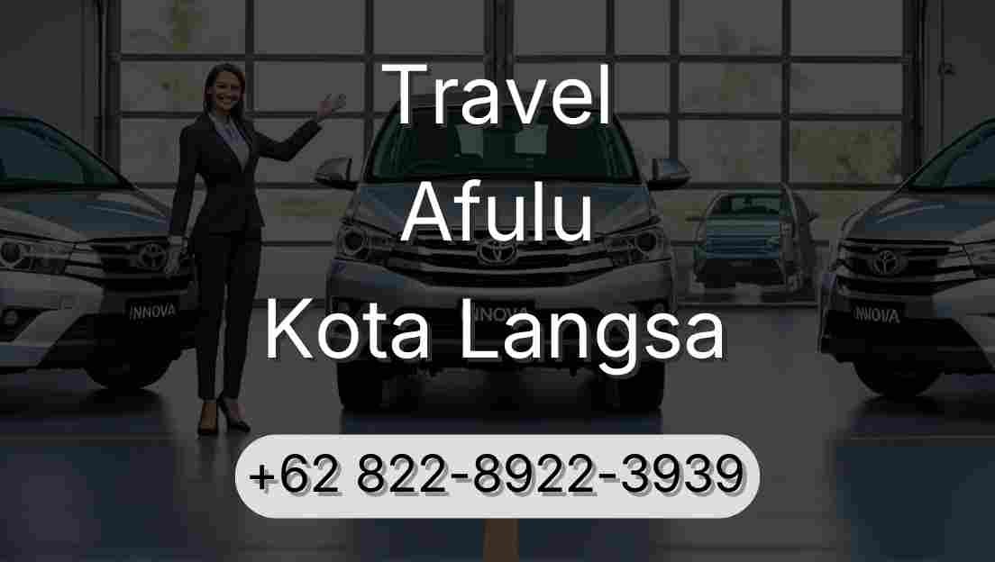 Travel Afulu Kota Langsa