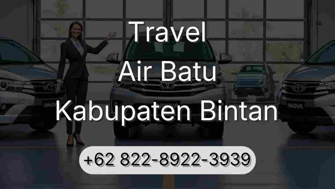 Travel Air Batu Kabupaten Bintan