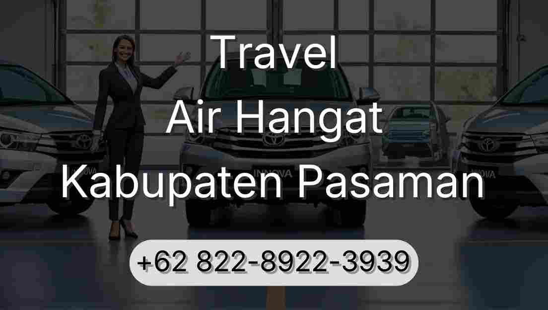 Travel Air Hangat Kabupaten Pasaman
