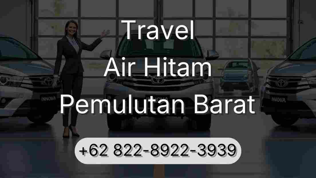 Travel Air Hitam Pemulutan Barat