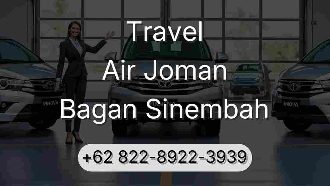Travel Air Joman Bagan Sinembah