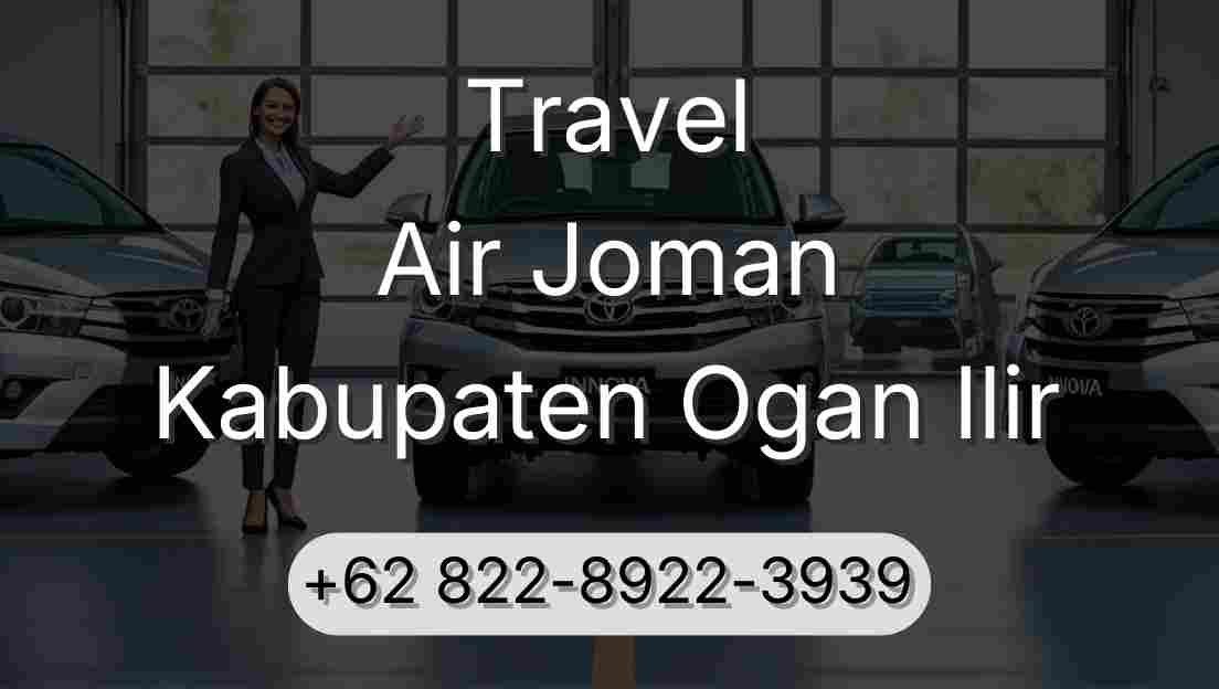 Travel Air Joman Kabupaten Ogan Ilir