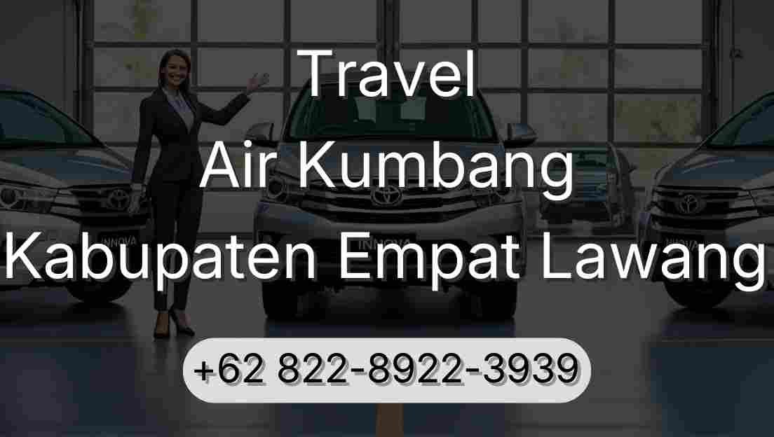 Travel Air Kumbang Kabupaten Empat Lawang