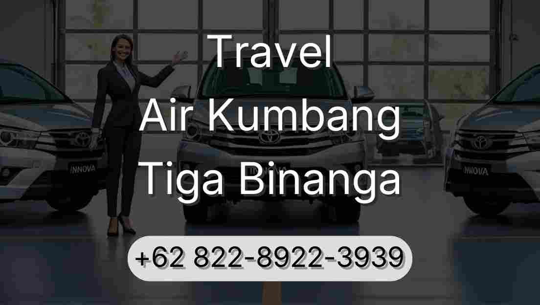 Travel Air Kumbang Tiga Binanga