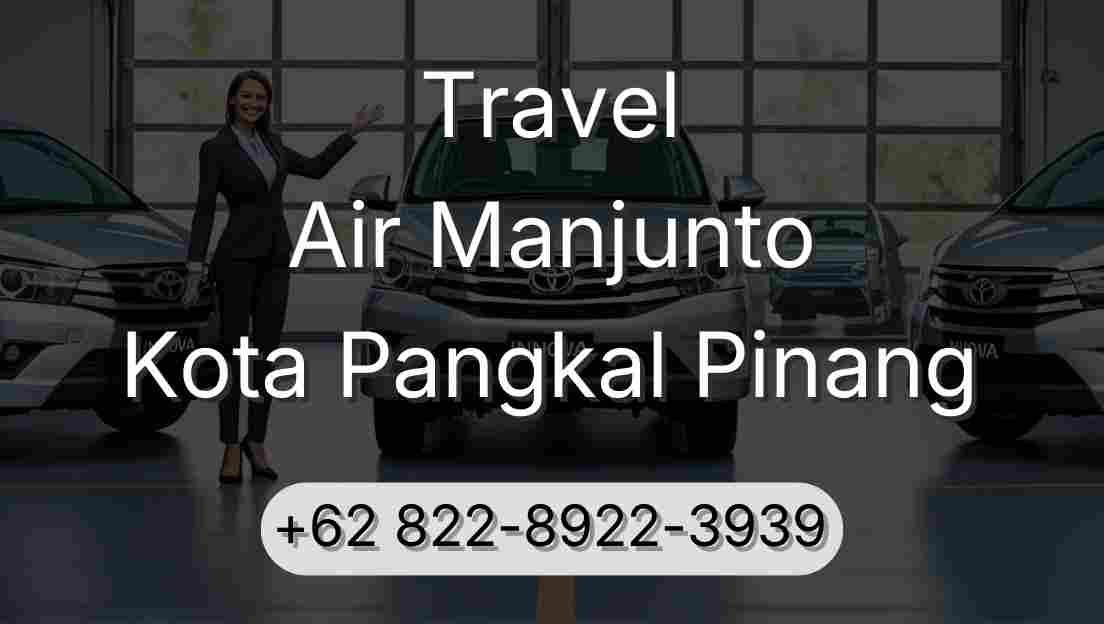 Travel Air Manjunto Kota Pangkal Pinang