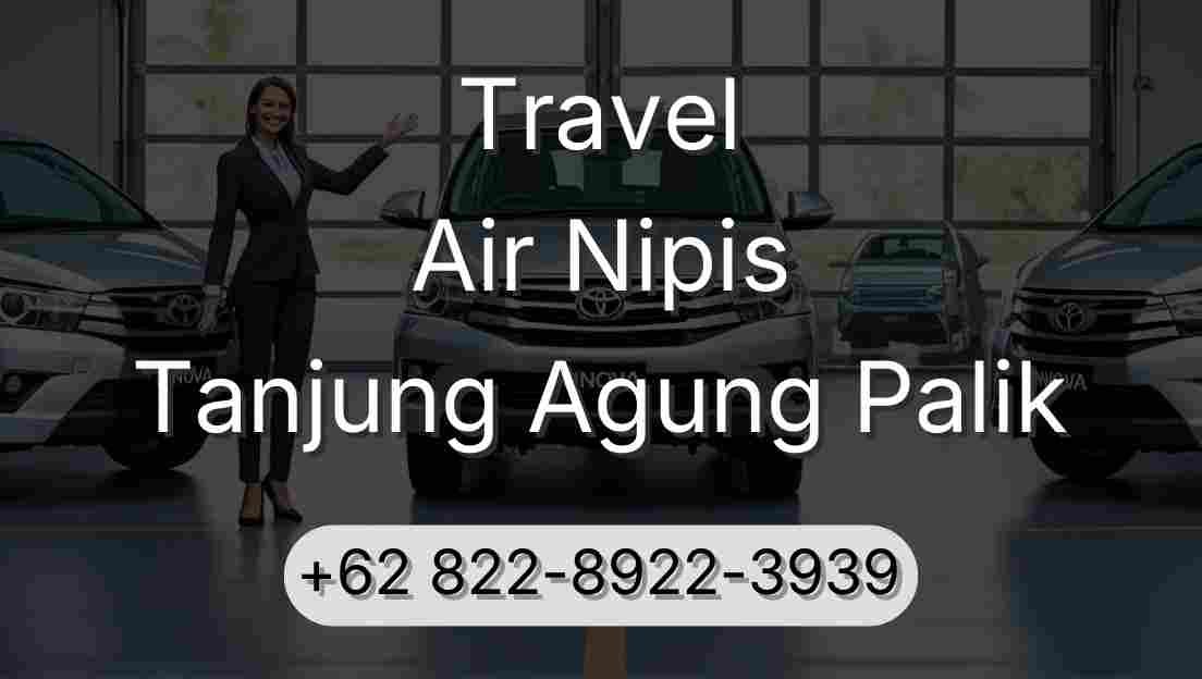 Travel Air Nipis Tanjung Agung Palik