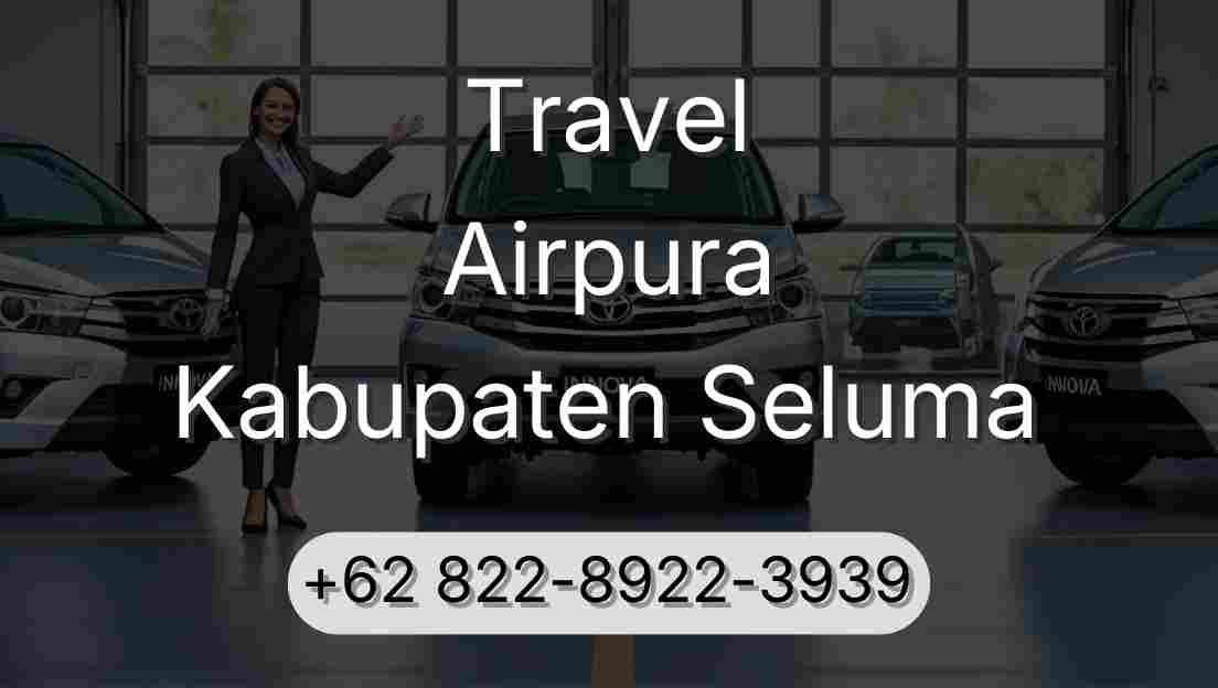 Travel Airpura Kabupaten Seluma