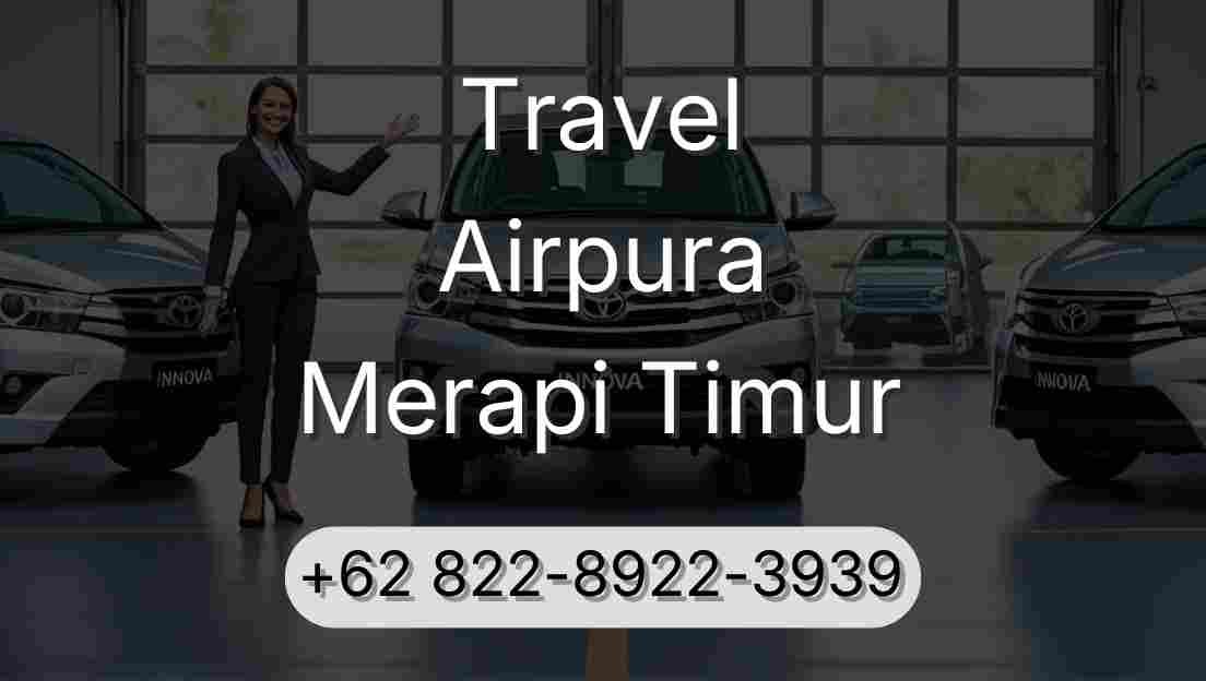 Travel Airpura Merapi Timur