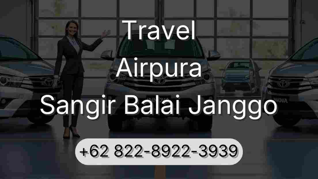 Travel Airpura Sangir Balai Janggo
