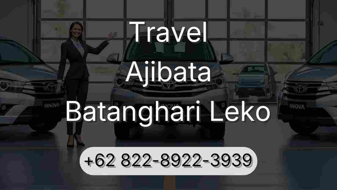 Travel Ajibata Batanghari Leko