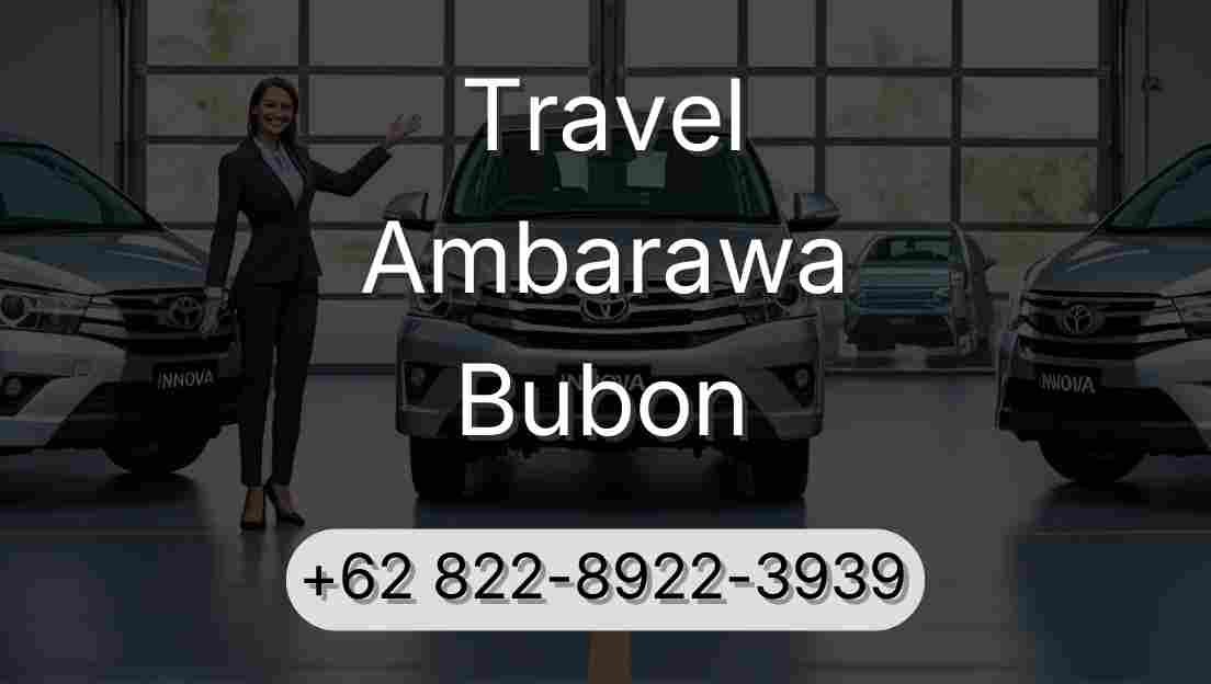 Travel Ambarawa Bubon