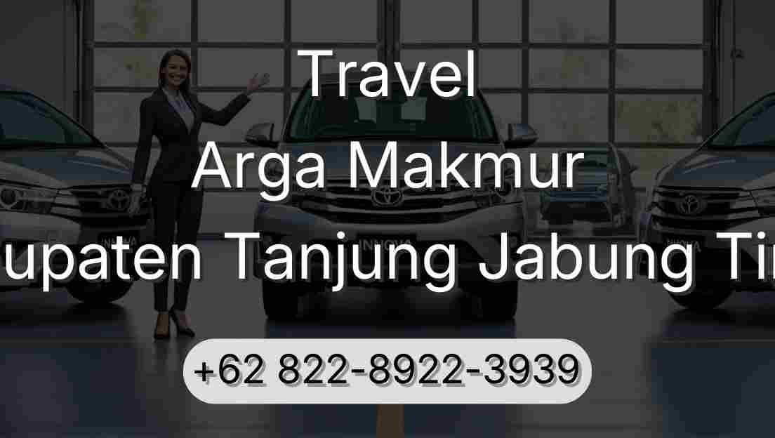 Travel Arga Makmur Kabupaten Tanjung Jabung Timur