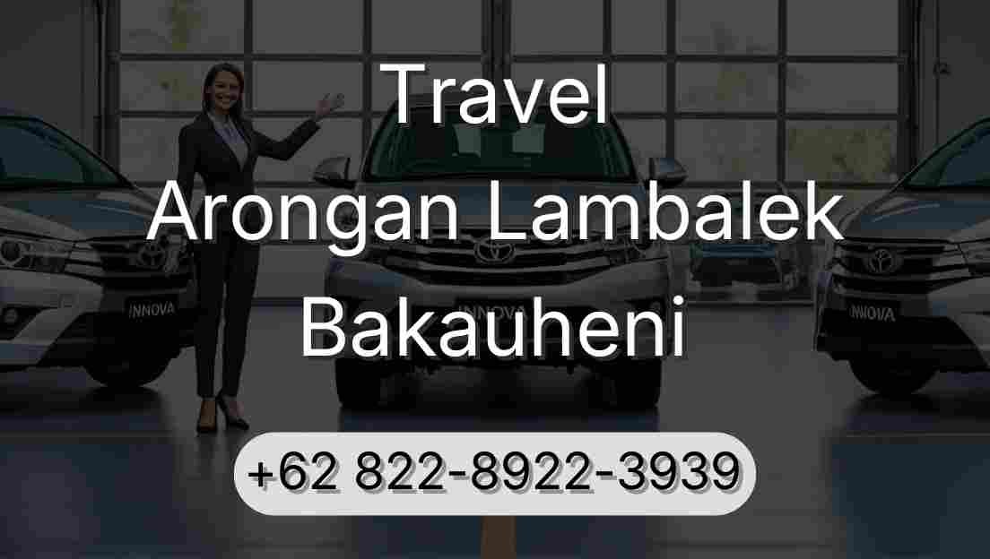 Travel Arongan Lambalek Bakauheni