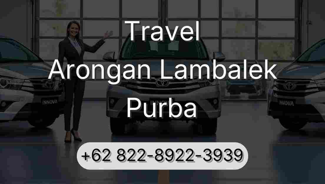 Travel Arongan Lambalek Purba