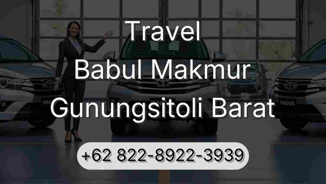 Travel Babul Makmur Gunungsitoli Barat