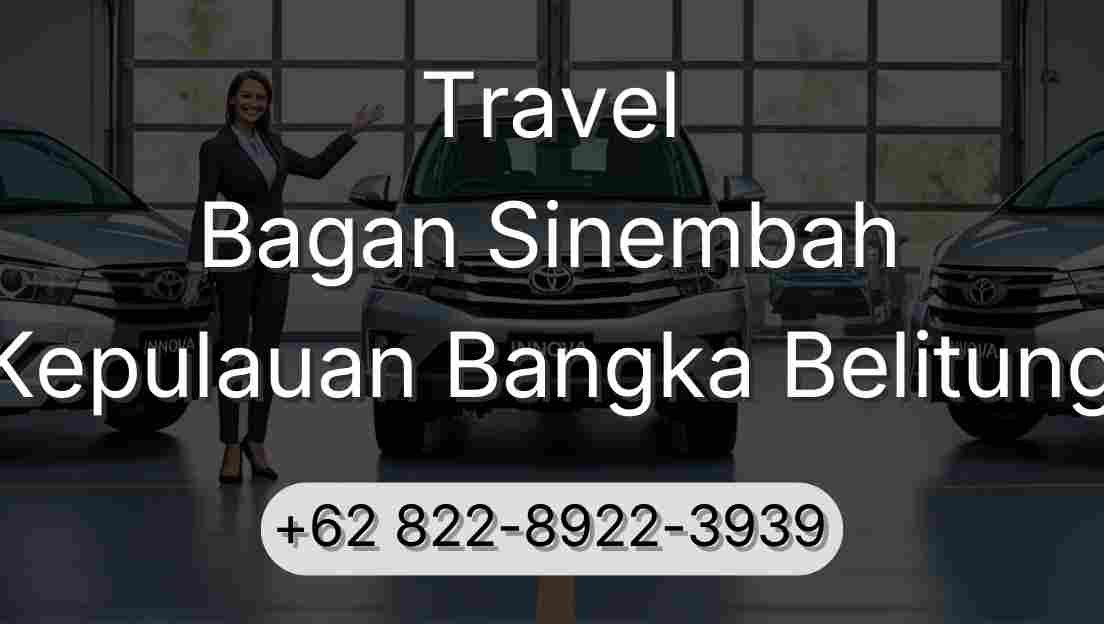 Travel Bagan Sinembah Kepulauan Bangka Belitung