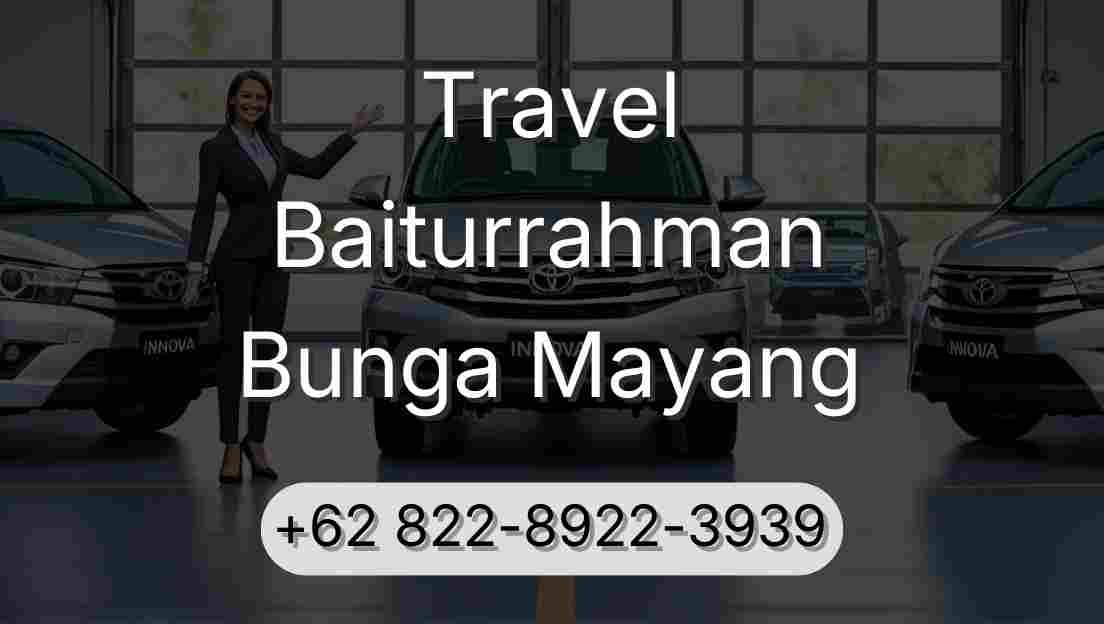 Travel Baiturrahman Bunga Mayang