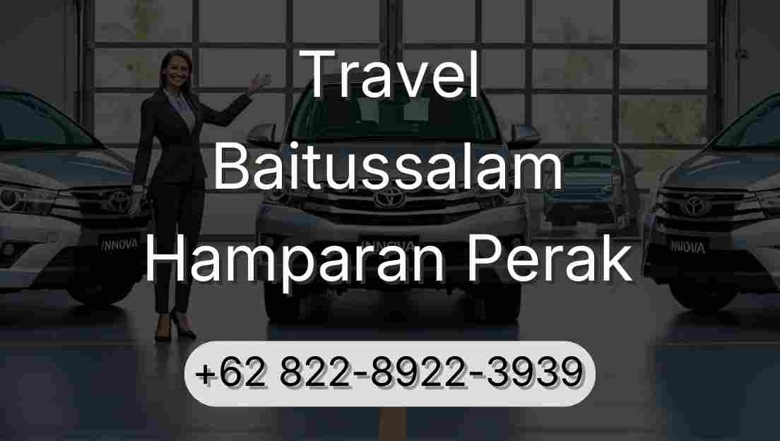 Travel Baitussalam Hamparan Perak