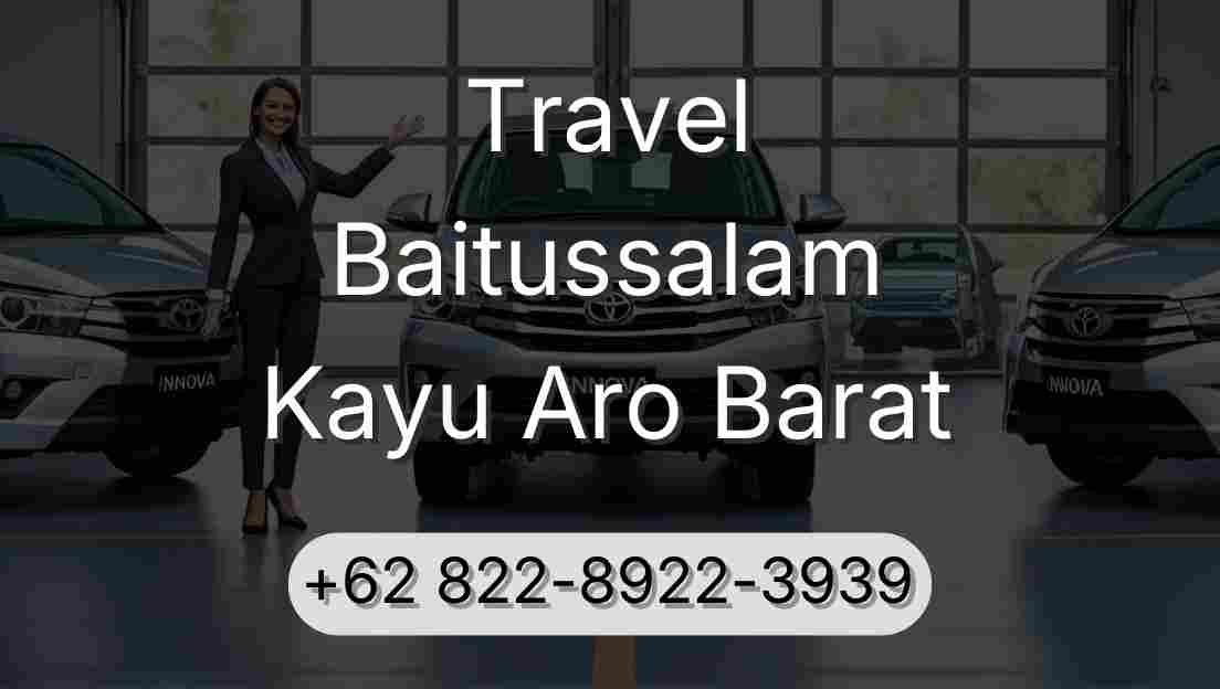 Travel Baitussalam Kayu Aro Barat