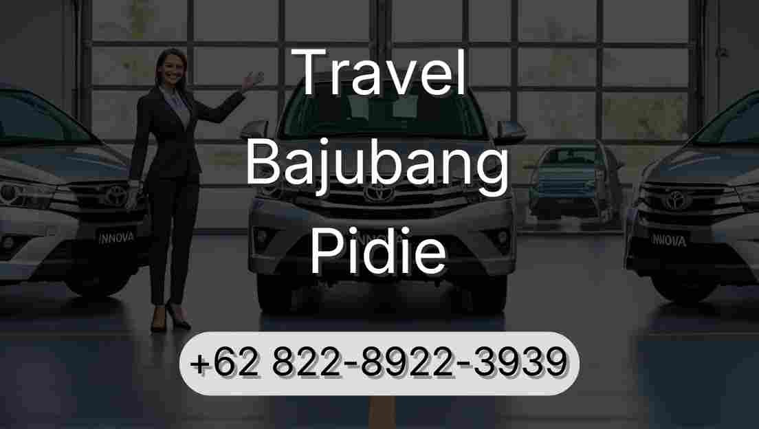 Travel Bajubang Pidie