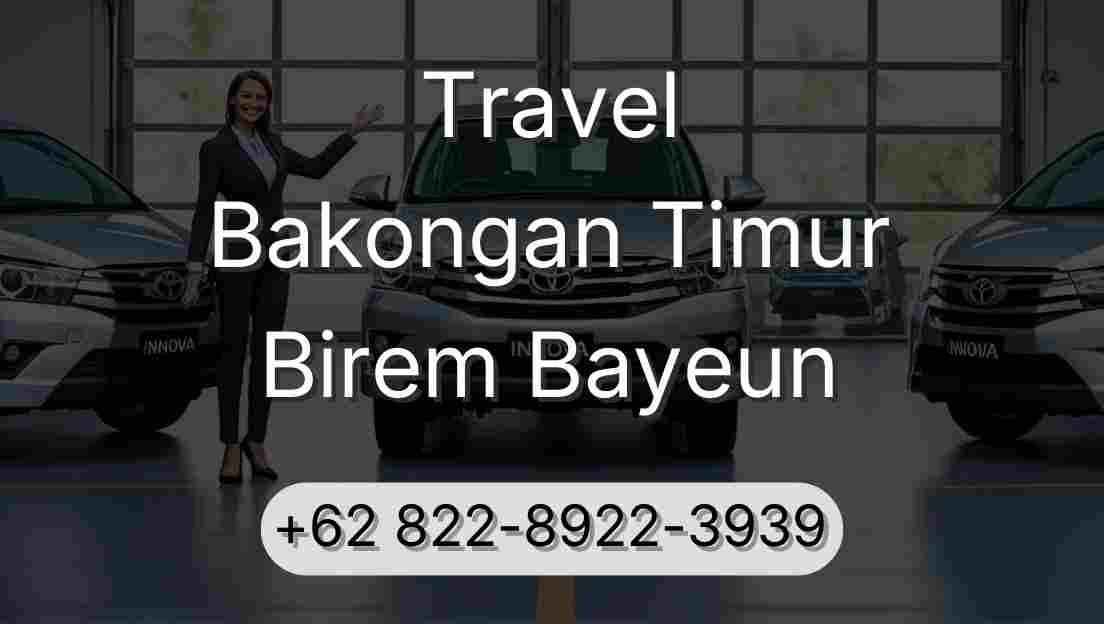 Travel Bakongan Timur Birem Bayeun