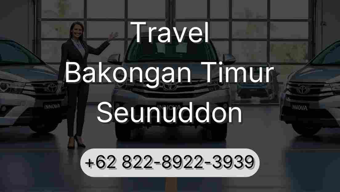 Travel Bakongan Timur Seunuddon