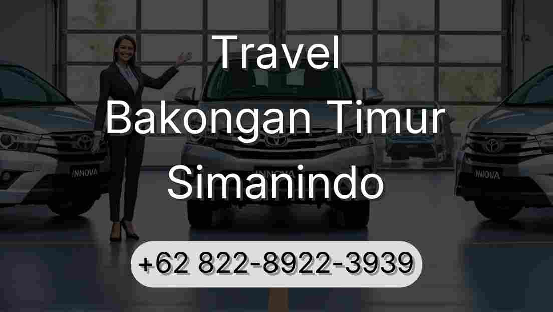 Travel Bakongan Timur Simanindo
