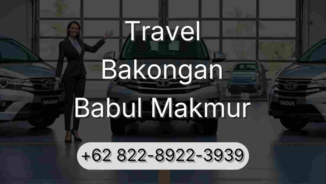 Travel Bakongan Babul Makmur