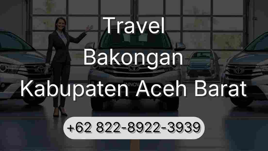 Travel Bakongan Kabupaten Aceh Barat