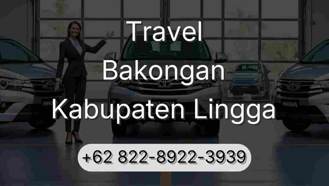 Travel Bakongan Kabupaten Lingga