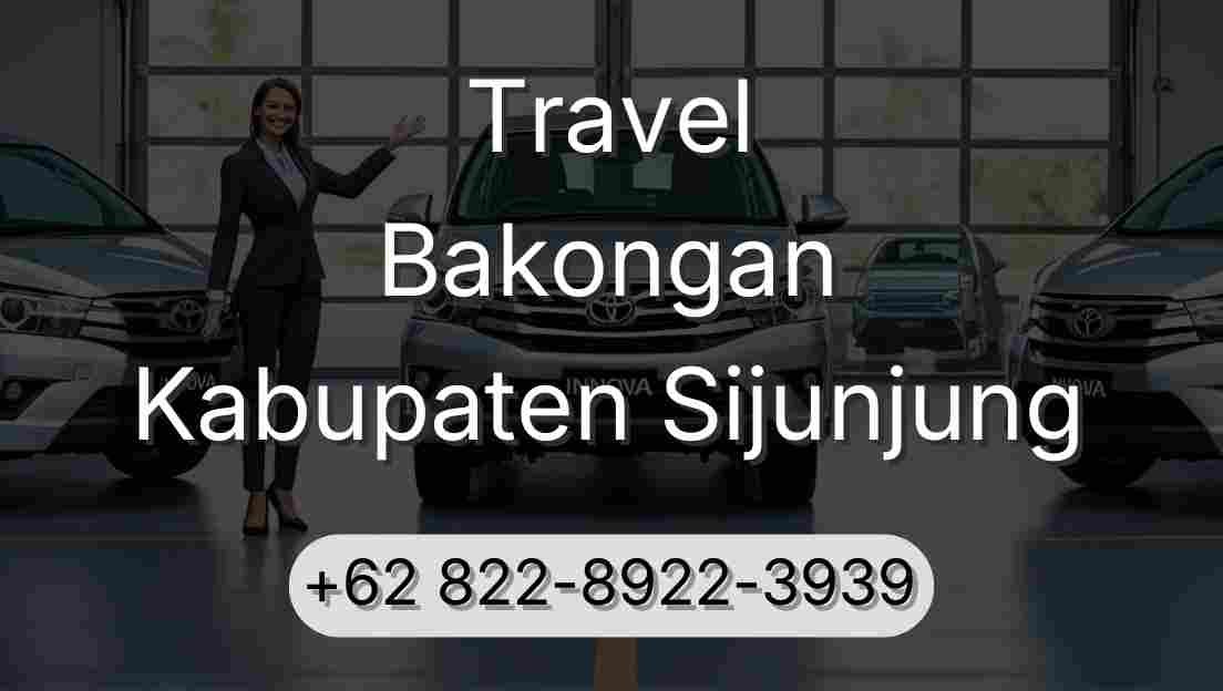 Travel Bakongan Kabupaten Sijunjung