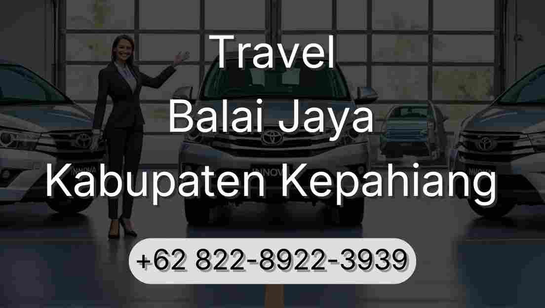 Travel Balai Jaya Kabupaten Kepahiang