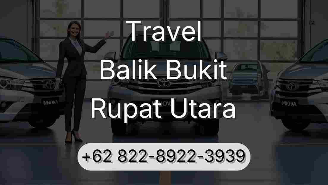 Travel Balik Bukit Rupat Utara