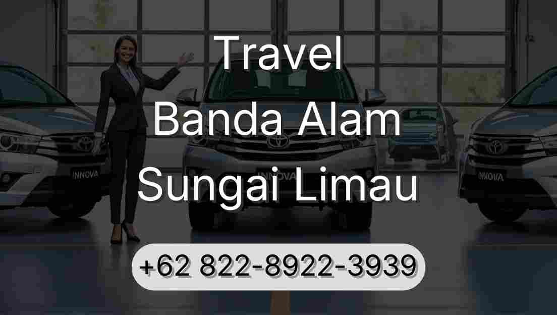 Travel Banda Alam Sungai Limau