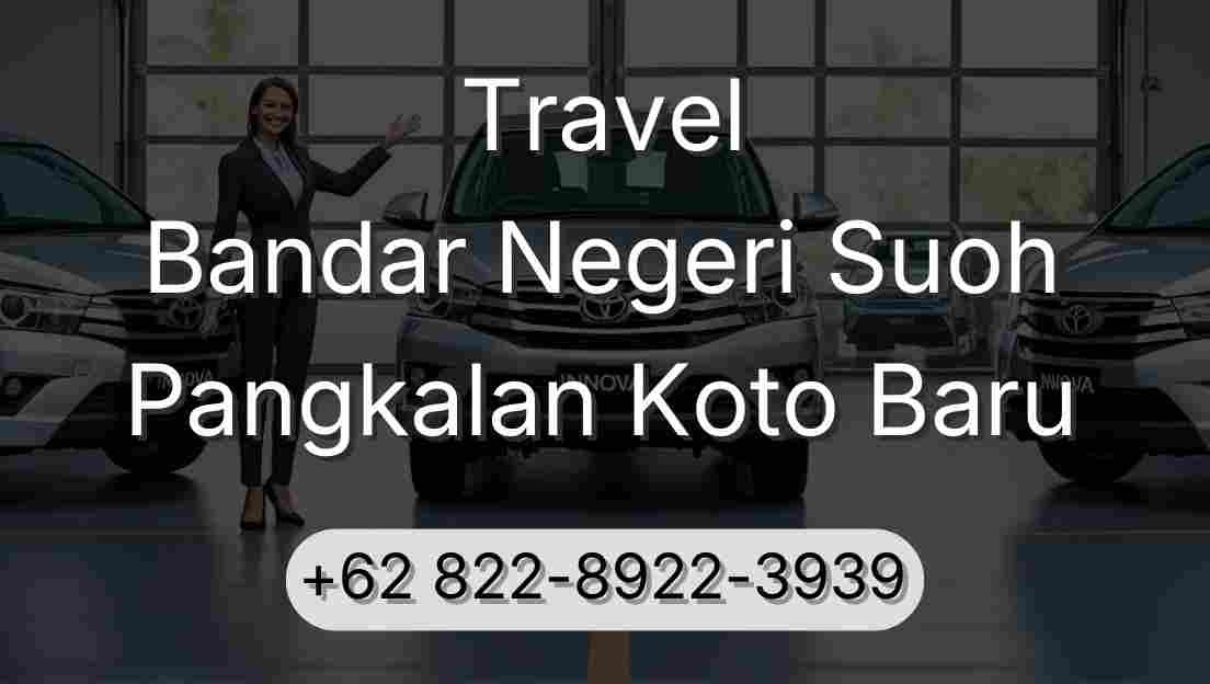 Travel Bandar Negeri Suoh Pangkalan Koto Baru