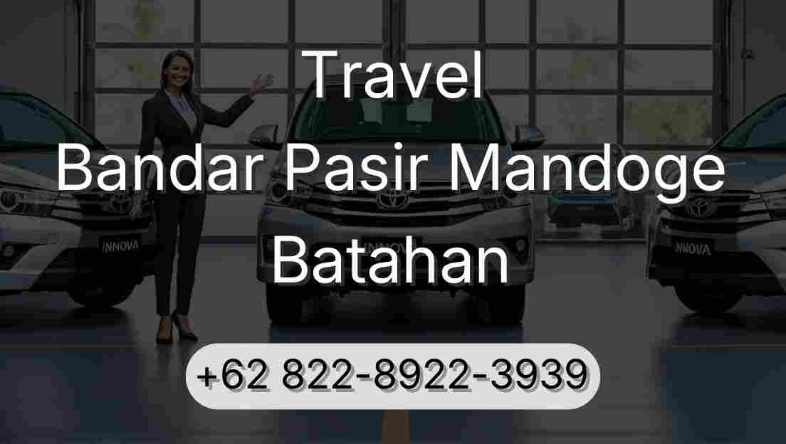 Travel Bandar Pasir Mandoge Batahan