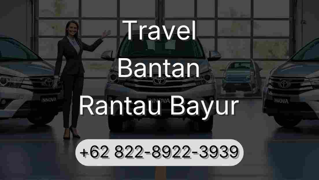 Travel Bantan Rantau Bayur