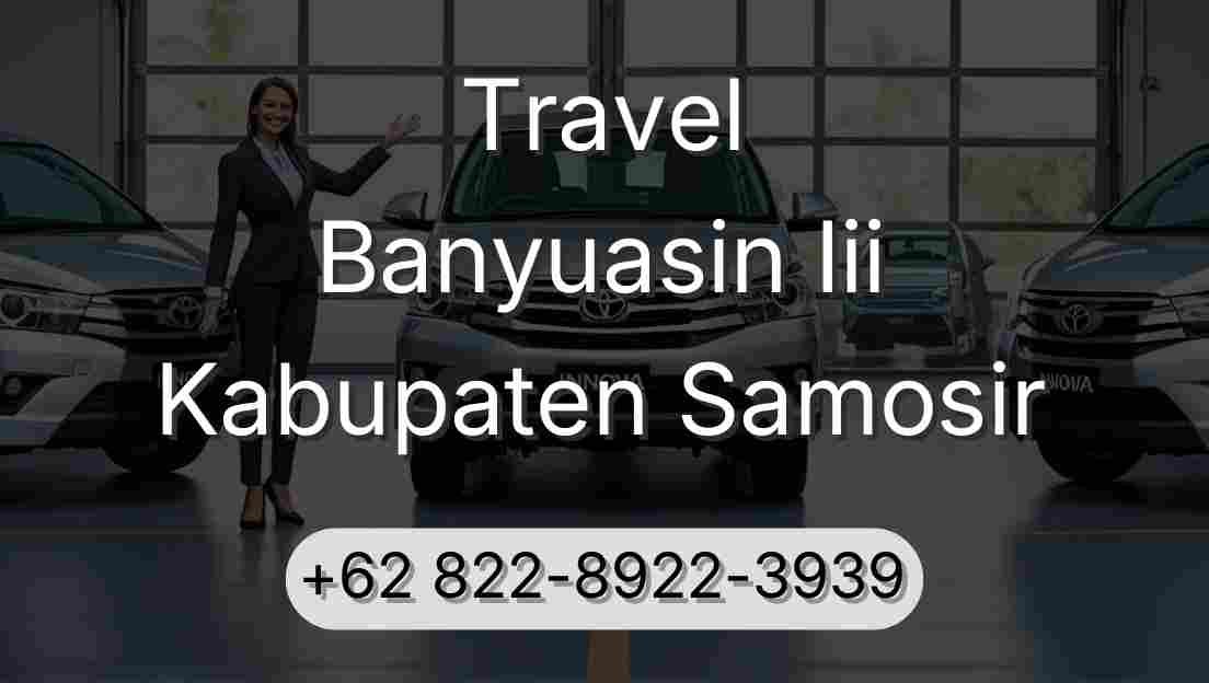 Travel Banyuasin Iii Kabupaten Samosir