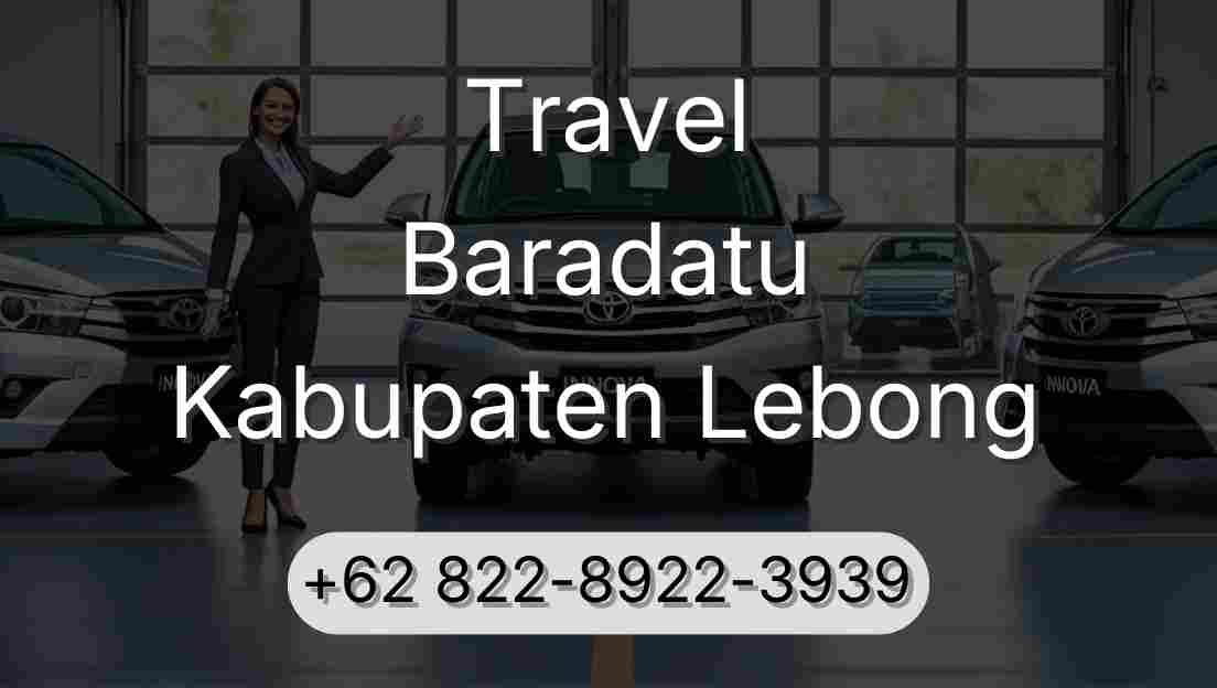 Travel Baradatu Kabupaten Lebong