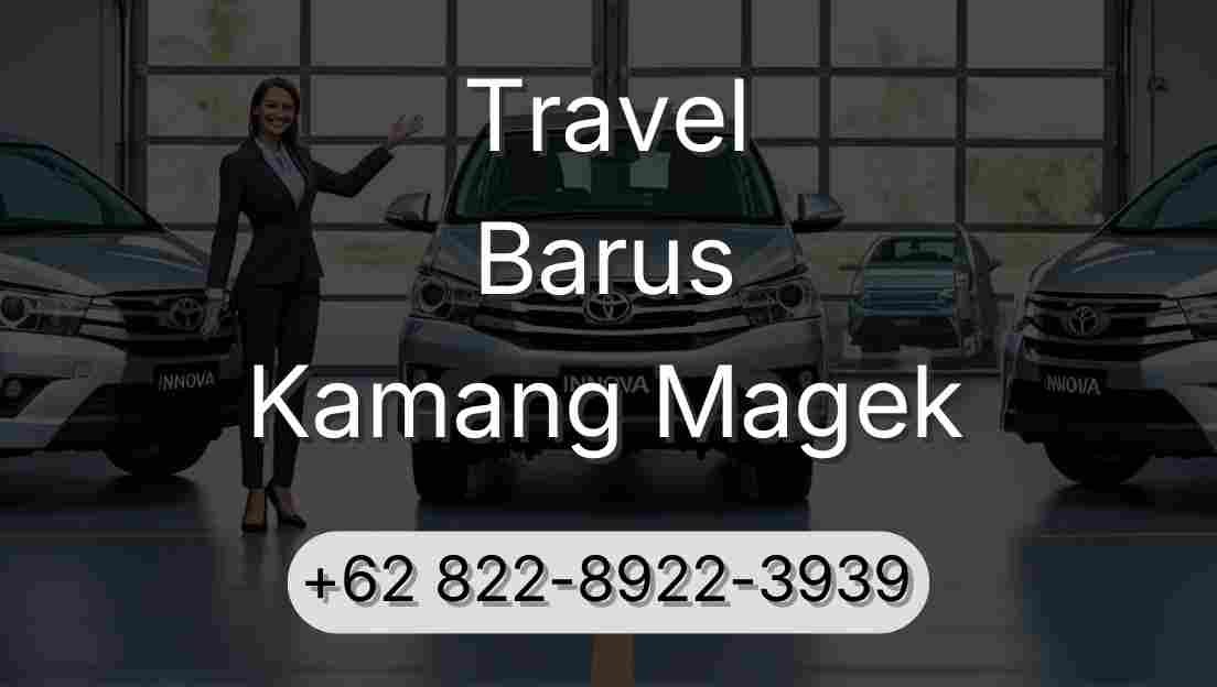 Travel Barus Kamang Magek