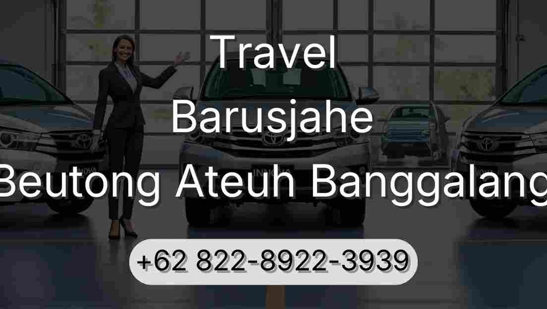 Travel Barusjahe Beutong Ateuh Banggalang