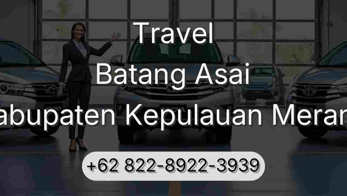 Travel Batang Asai Kabupaten Kepulauan Meranti
