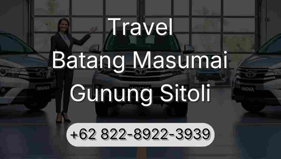 Travel Batang Masumai Gunung Sitoli