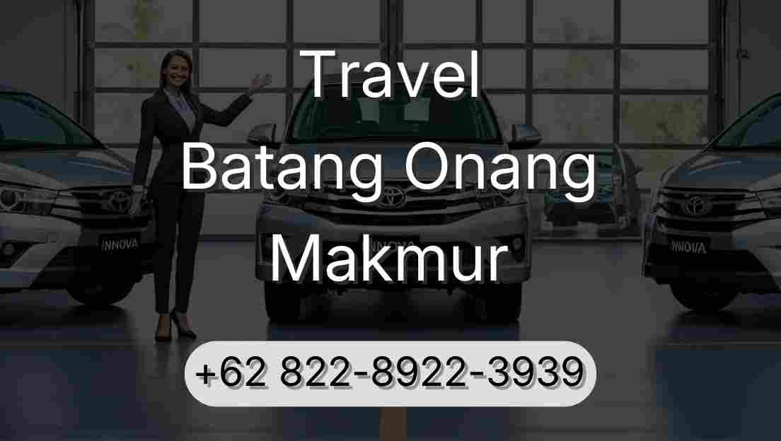 Travel Batang Onang Makmur