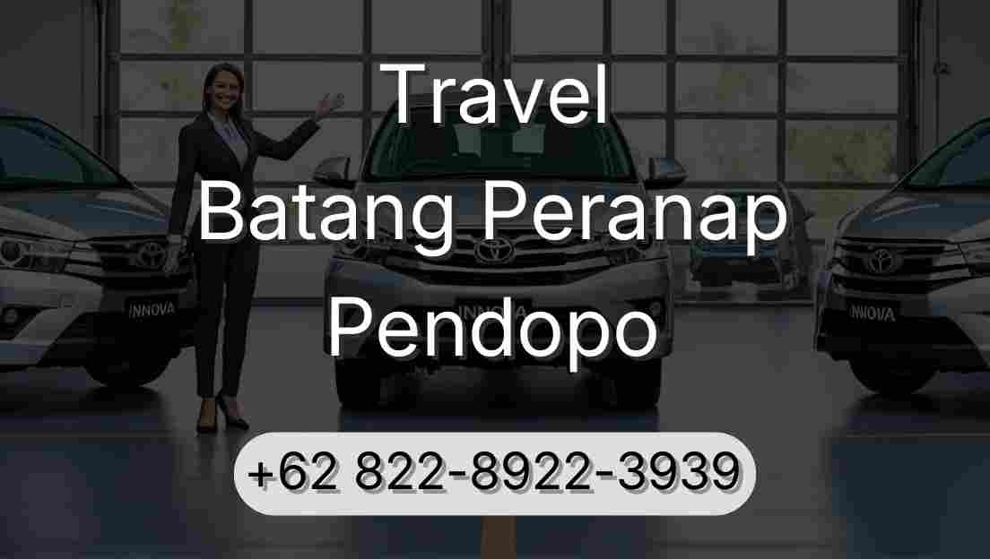 Travel Batang Peranap Pendopo