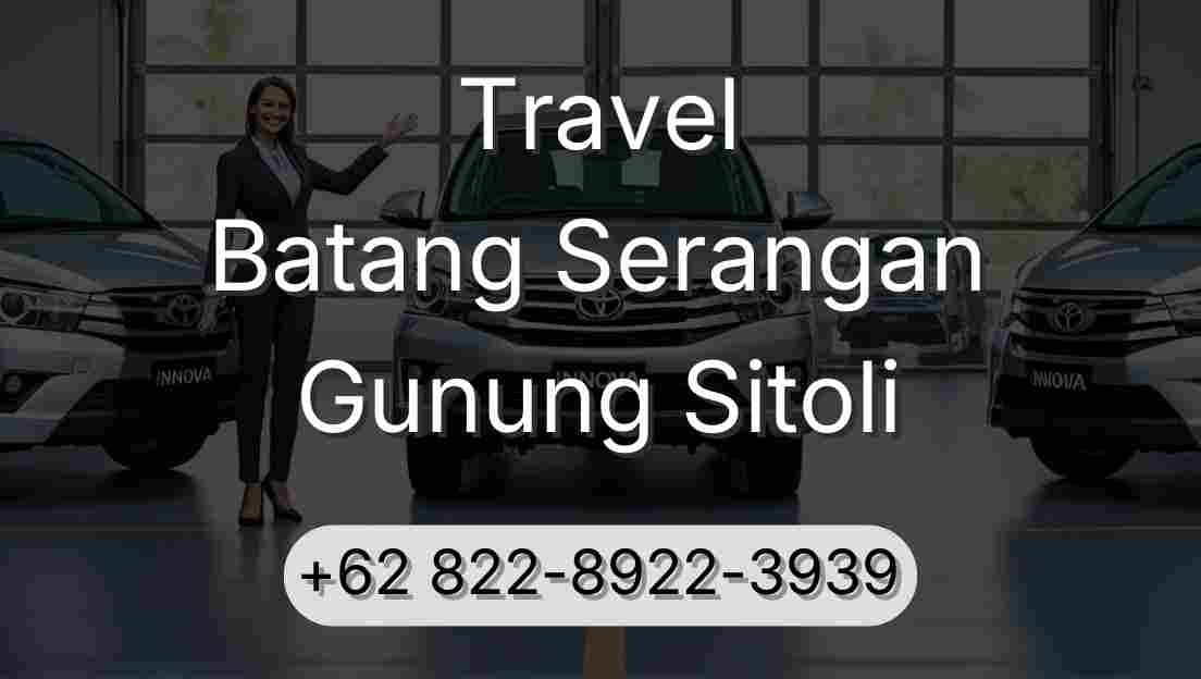 Travel Batang Serangan Gunung Sitoli